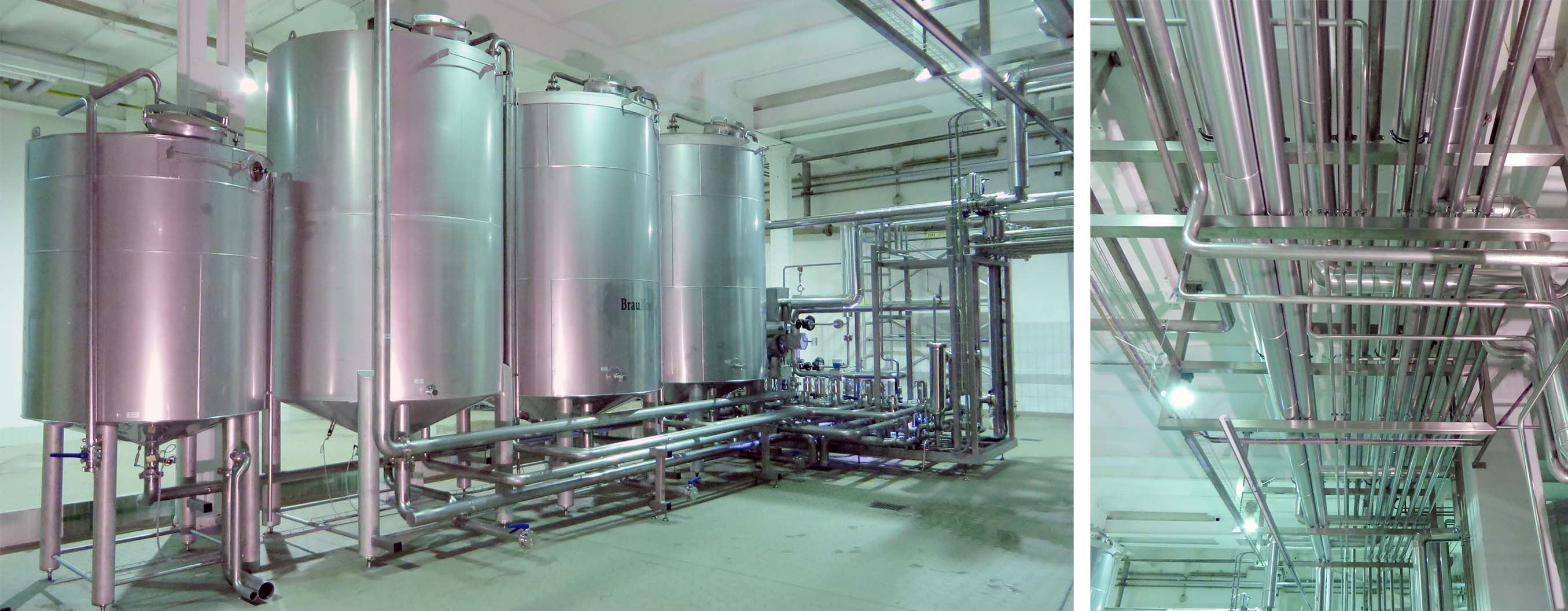 Sudhaus Reinigung Brautechnik CIP