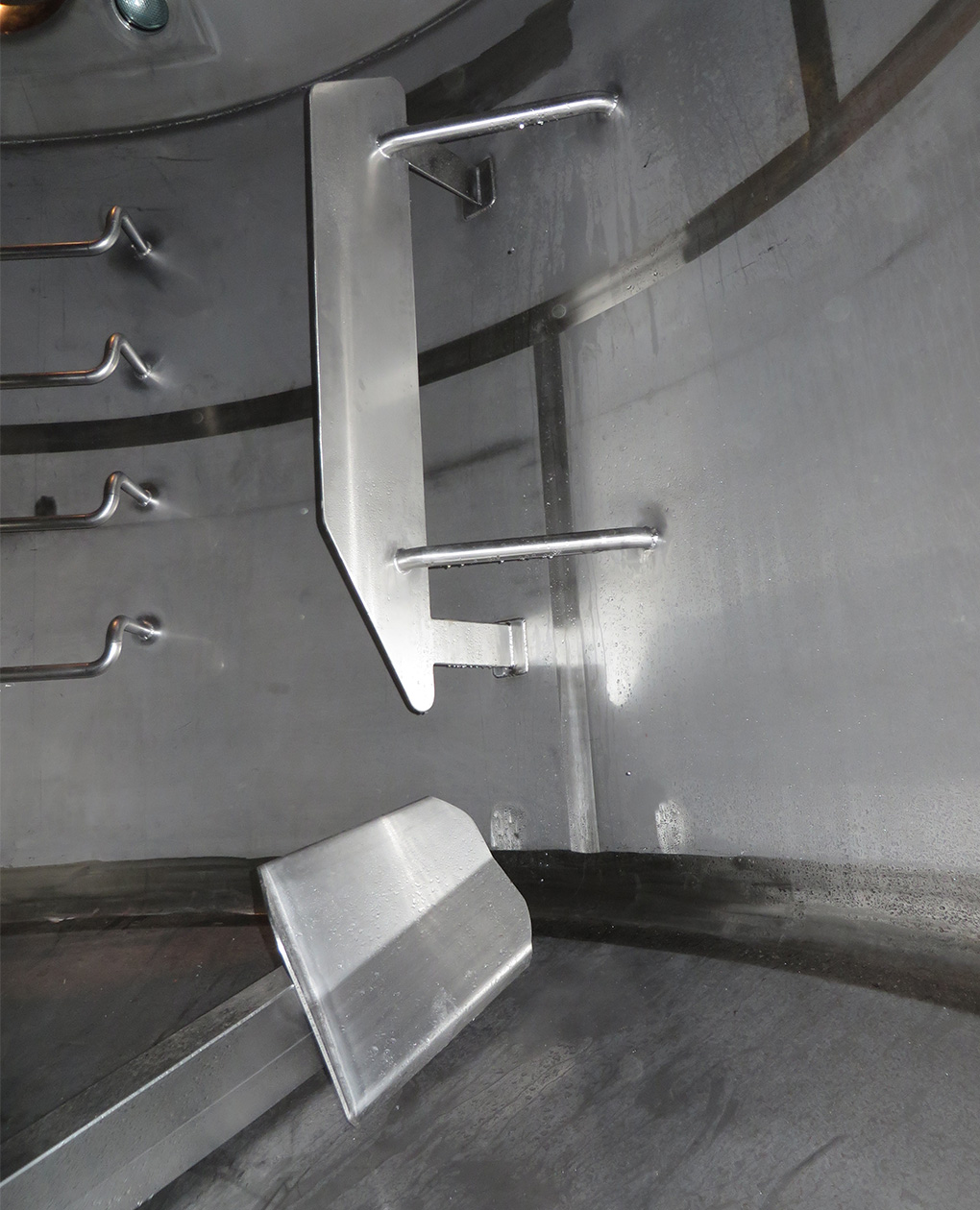 Mashing brewhouse agitator stainless steel brewing technology